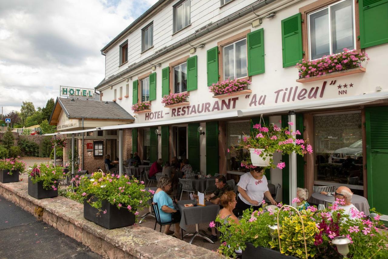 Hotel Restaurant Et Spa Au Tilleul Labaroche Luaran gambar